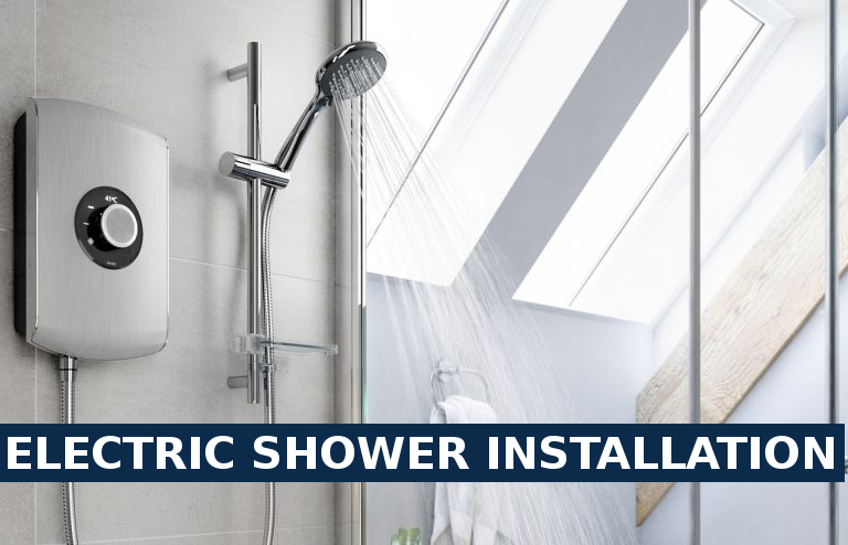 Electric shower installation Great Bookham